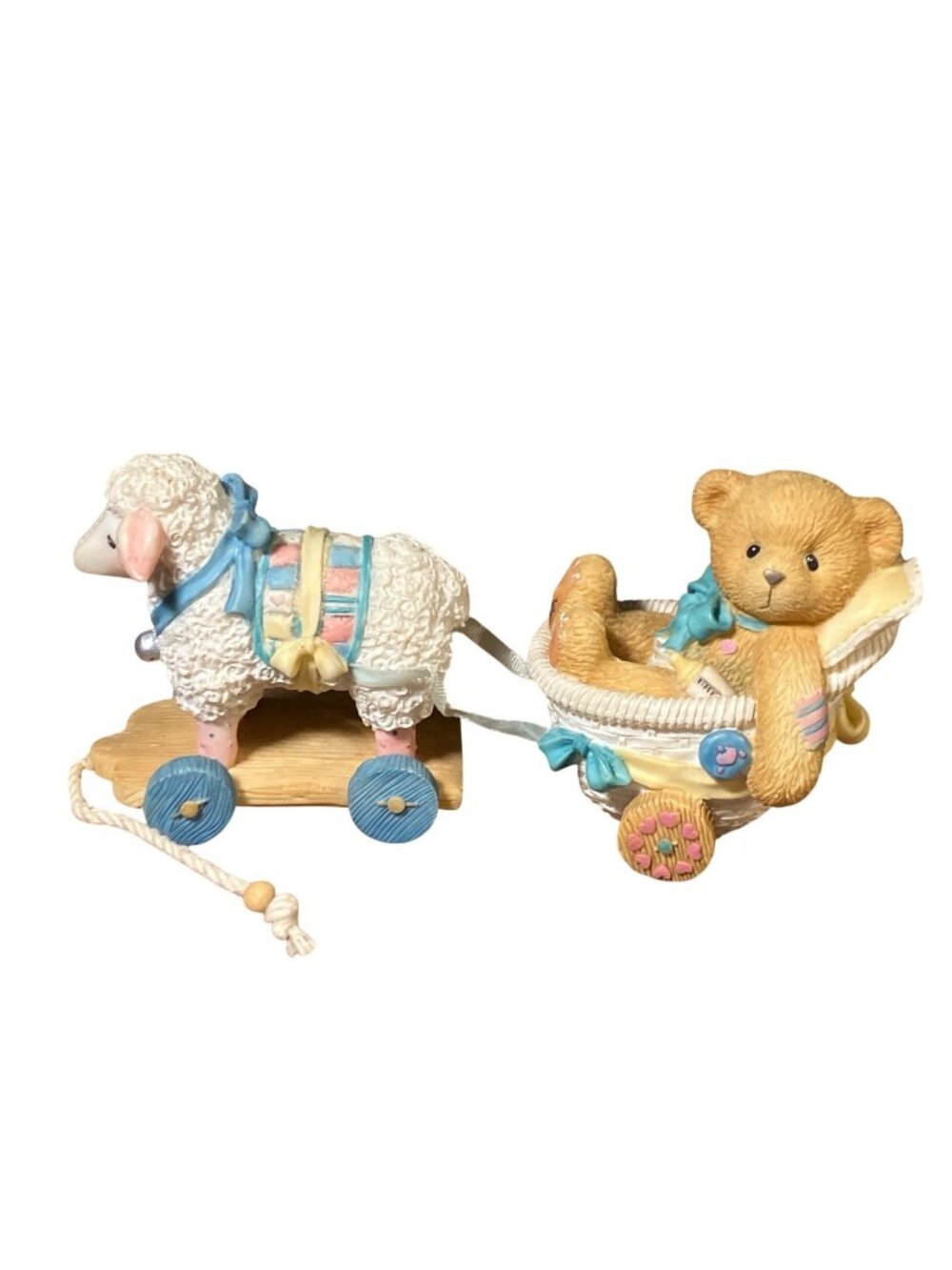 Cherished Teddies Brooke Figurine Arriving With Love And Care 1997 Enesco